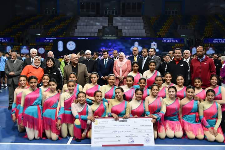 تعليم الفيوم تحصد المركز الأول في العروض الرياضية