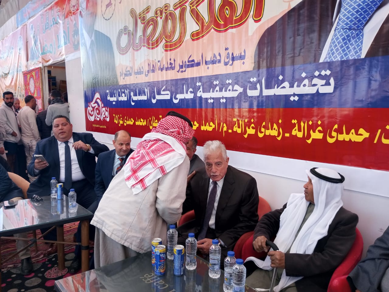 محافظ جنوب سيناء يفتتح معرض أهلا رمضان بدهب