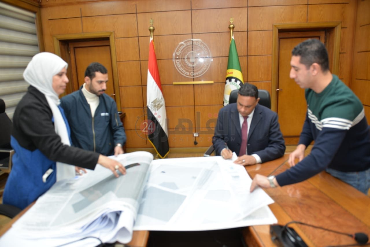 محافظ الدقهلية يعتمد المخطط التفصيلي لمدينة طلخا (5)