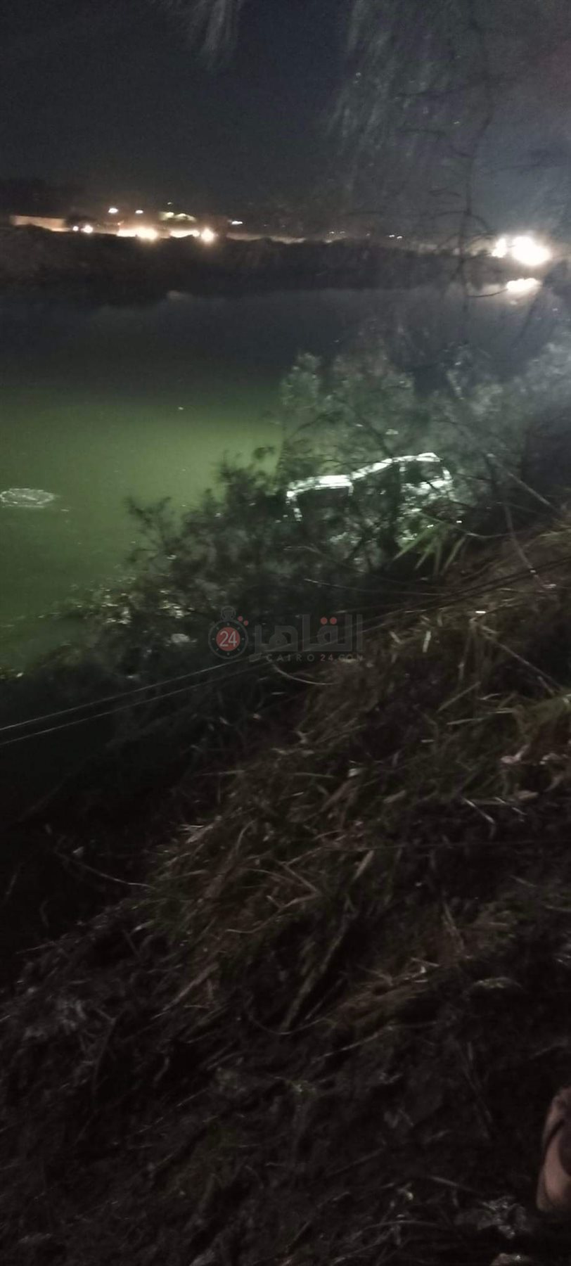 انقلاب سيارتين ميكروباص بطريق ميت غمر بالدقهلية