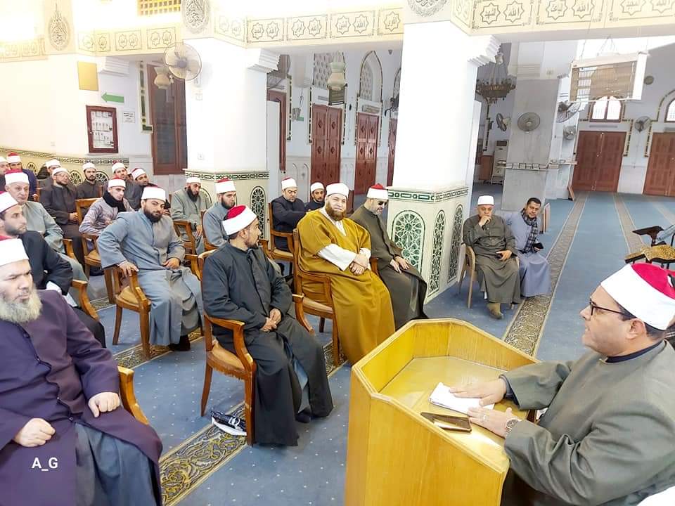 اجتماع أوقاف بورسعيد استعدادا لشهر رمضان 