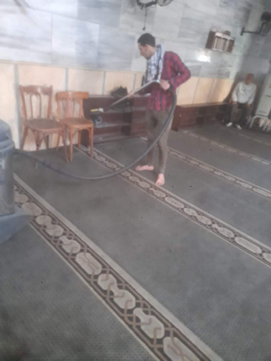 حملة نظافة مكبرة بمساجد بورسعيد استعدادا لشهر رمضان الكريم