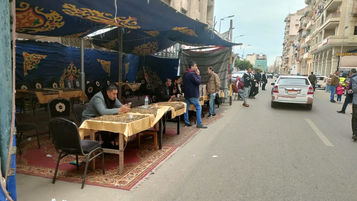 توافد مهندسوا بورسعيد على لجان انتخابات التجديد النصفي