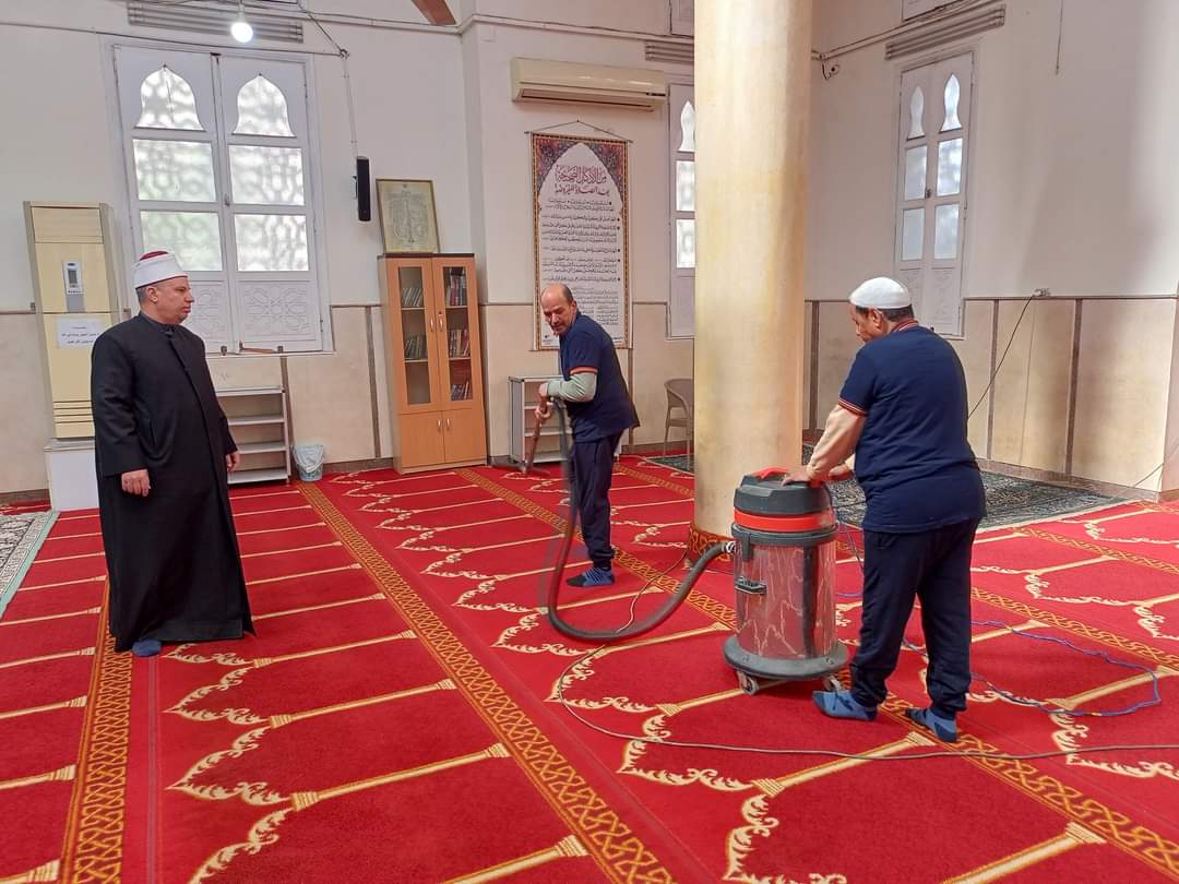 حملات نظافة المساجد استعدادا لرمضان