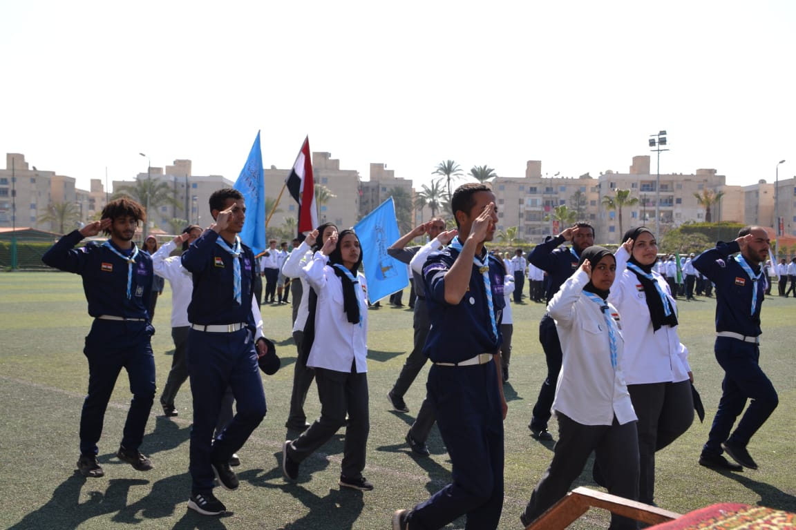 افتتاح المهرجان الكشفي لجوالي وجوالات جامعة الإسكندرية