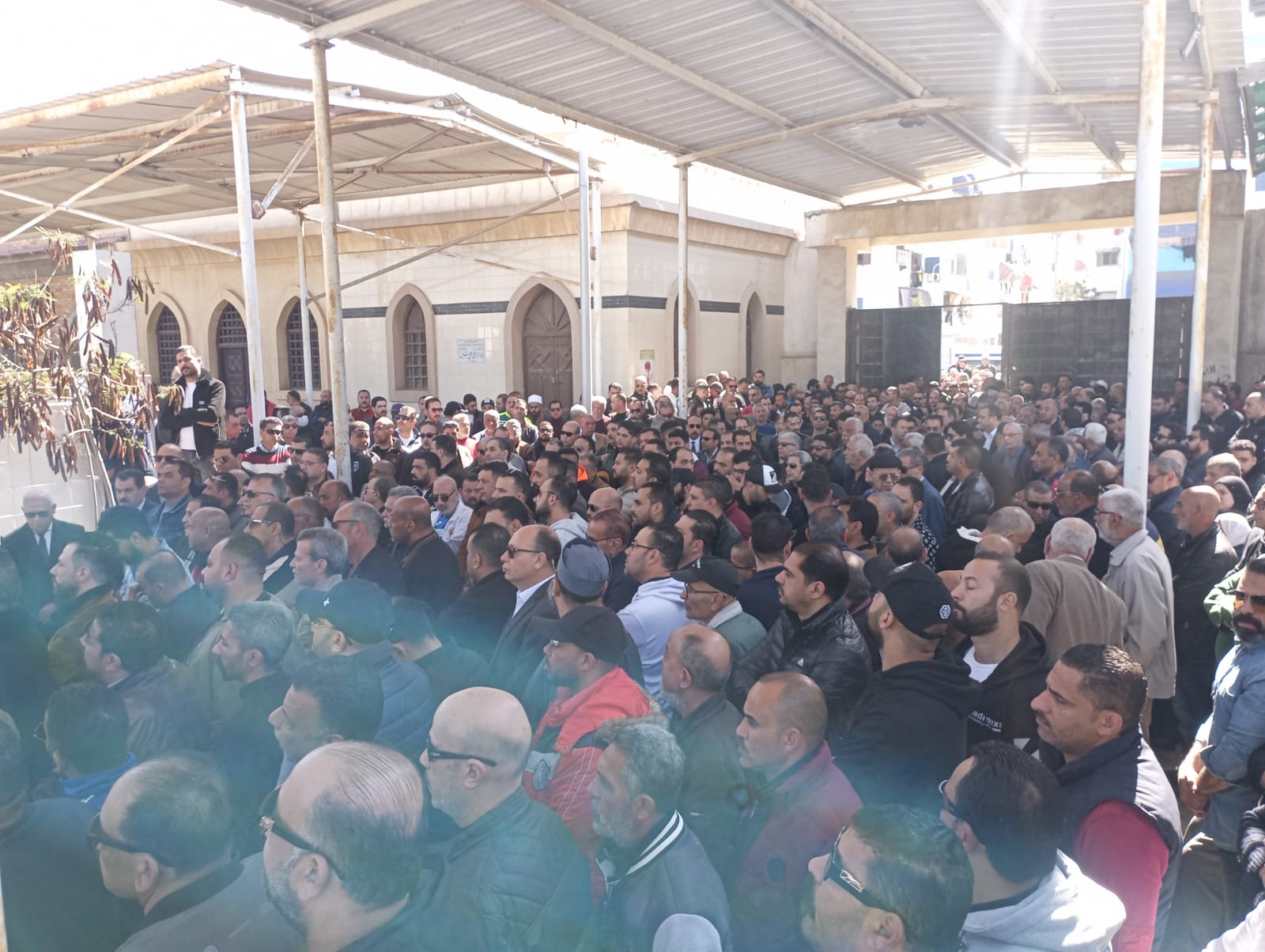 جنازة مهيبة لوالد النائب أحمد فرغلي ببورسعيد