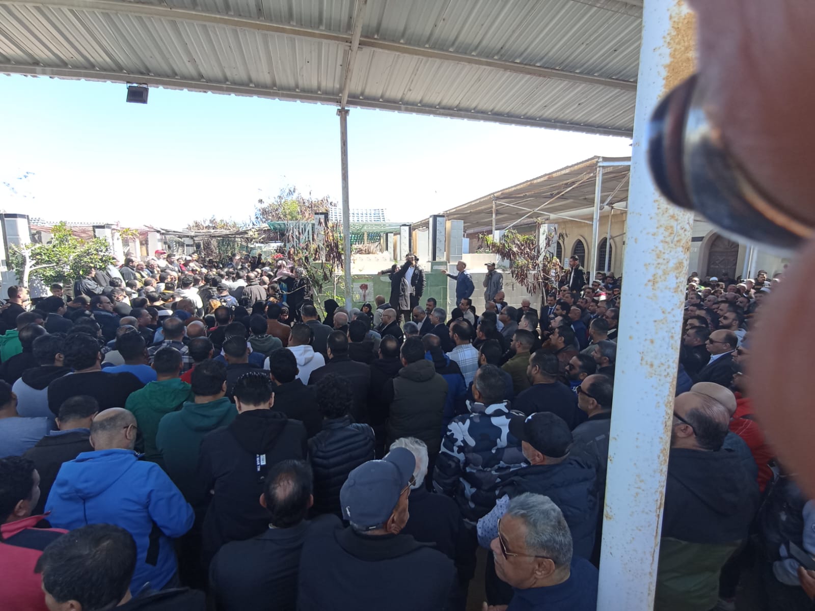 جنازة مهيبة لوالد النائب أحمد فرغلي ببورسعيد