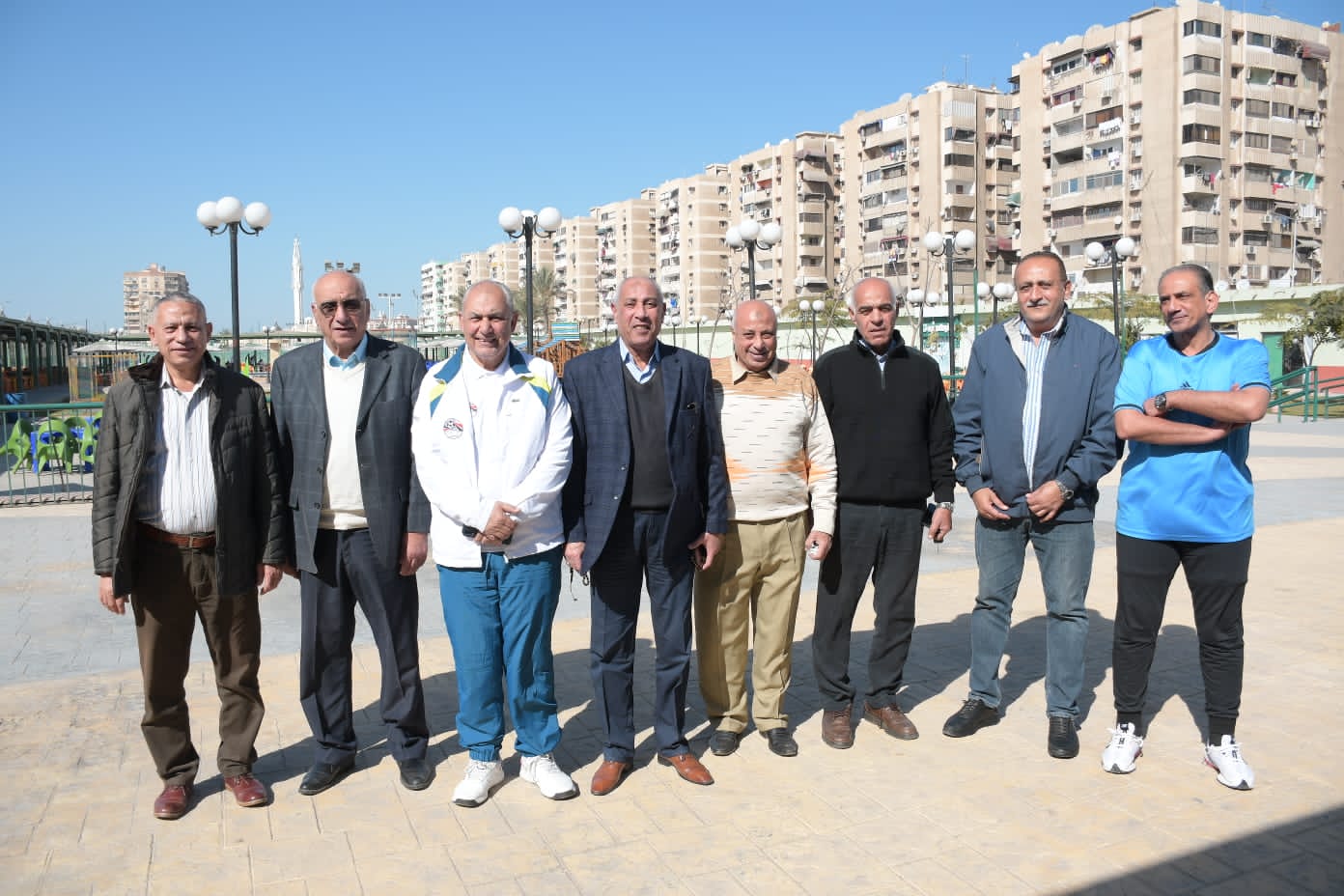 النادي المصري يقيم احتفالية لـ رواد بورسعيد لكرة القدم