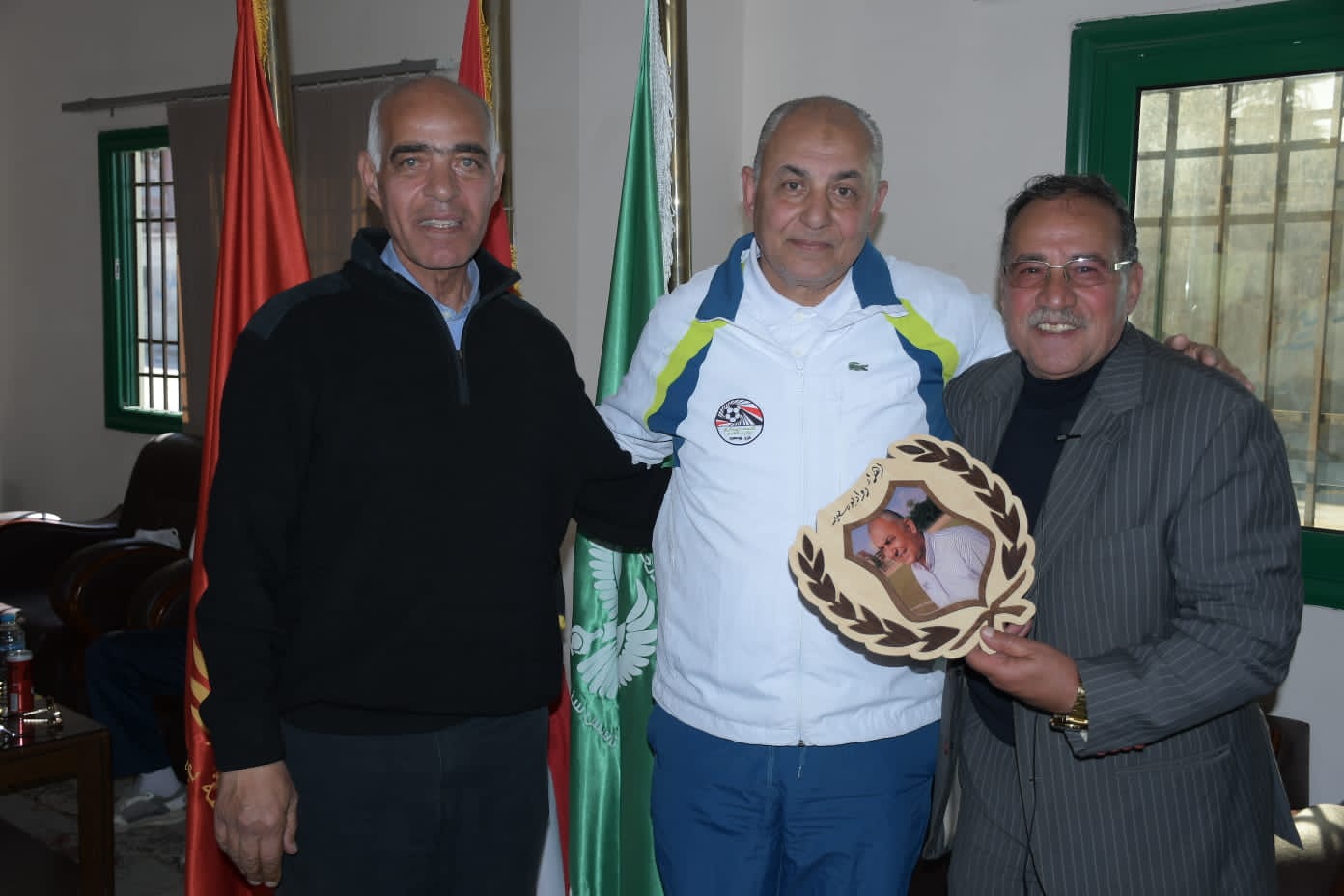 النادي المصري يقيم احتفالية لـ رواد بورسعيد لكرة القدم