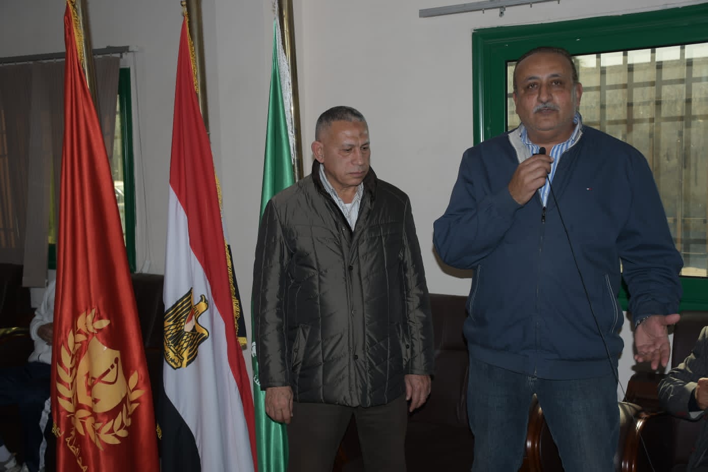 النادي المصري يقيم احتفالية لـ رواد بورسعيد لكرة القدم