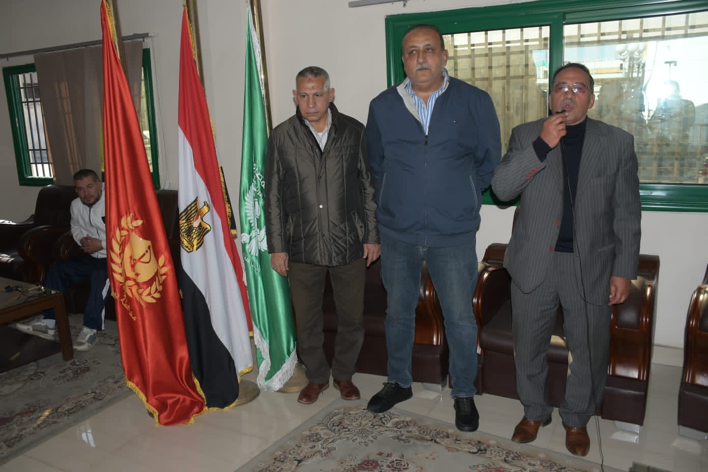 النادي المصري يقيم احتفالية لـ رواد بورسعيد لكرة القدم