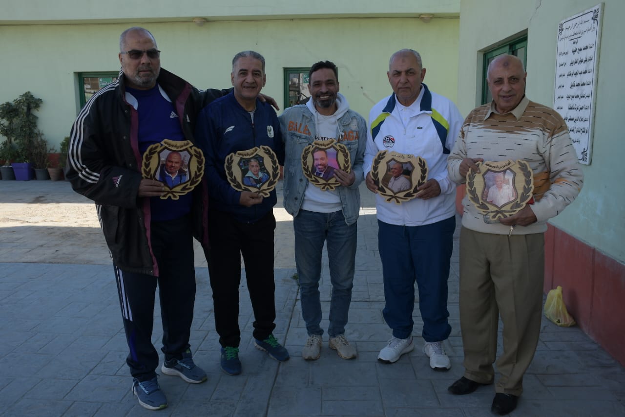 النادي المصري يقيم احتفالية لـ رواد بورسعيد لكرة القدم