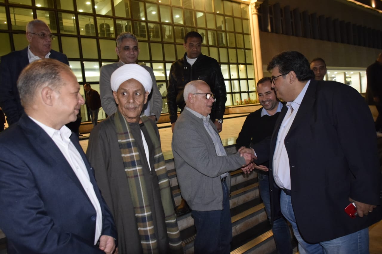 محافظ بورسعيد يستقبل أعضاء لجنة الطاقة والبيئة بمجلس النواب