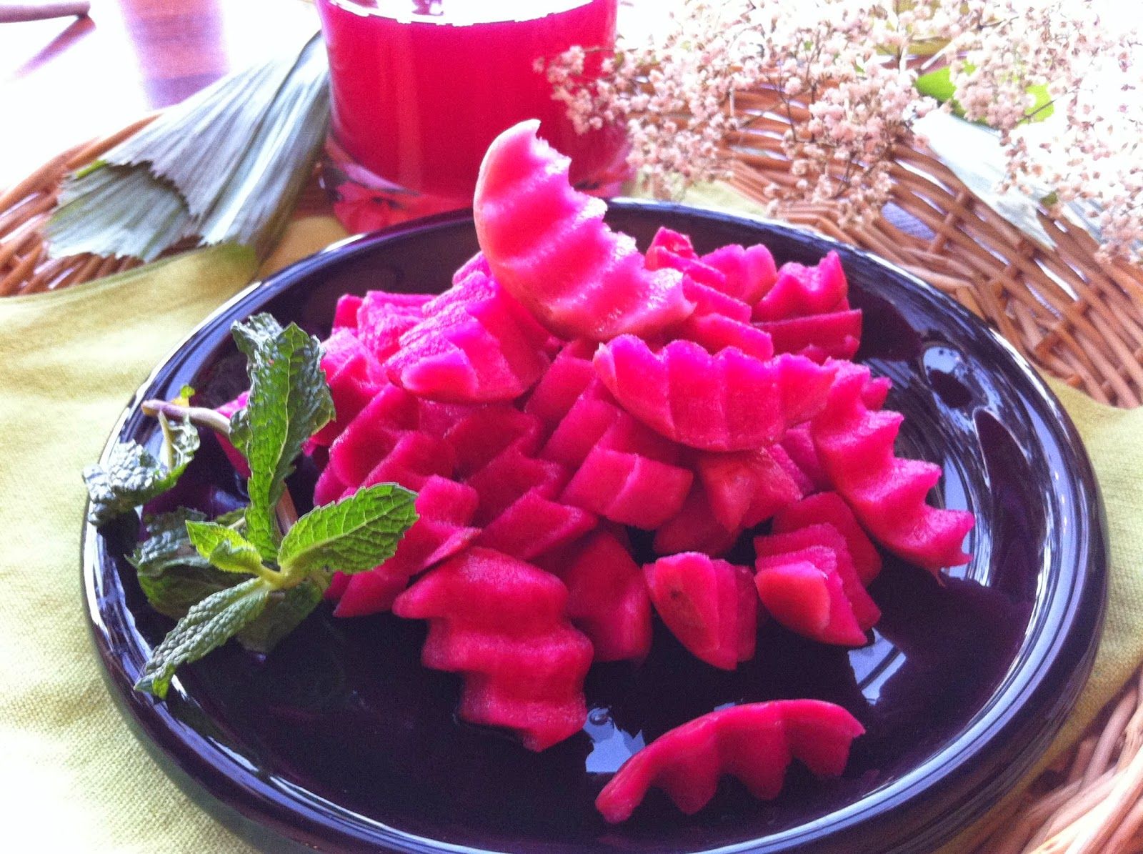 خطوات تحضير مخلل اللفت المقرمش