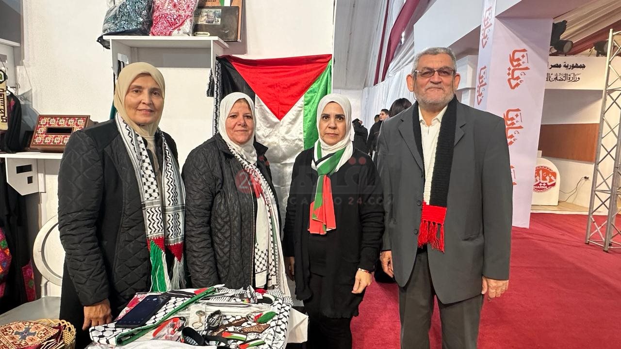 عارضي فلسطين في معرض ديارنا 