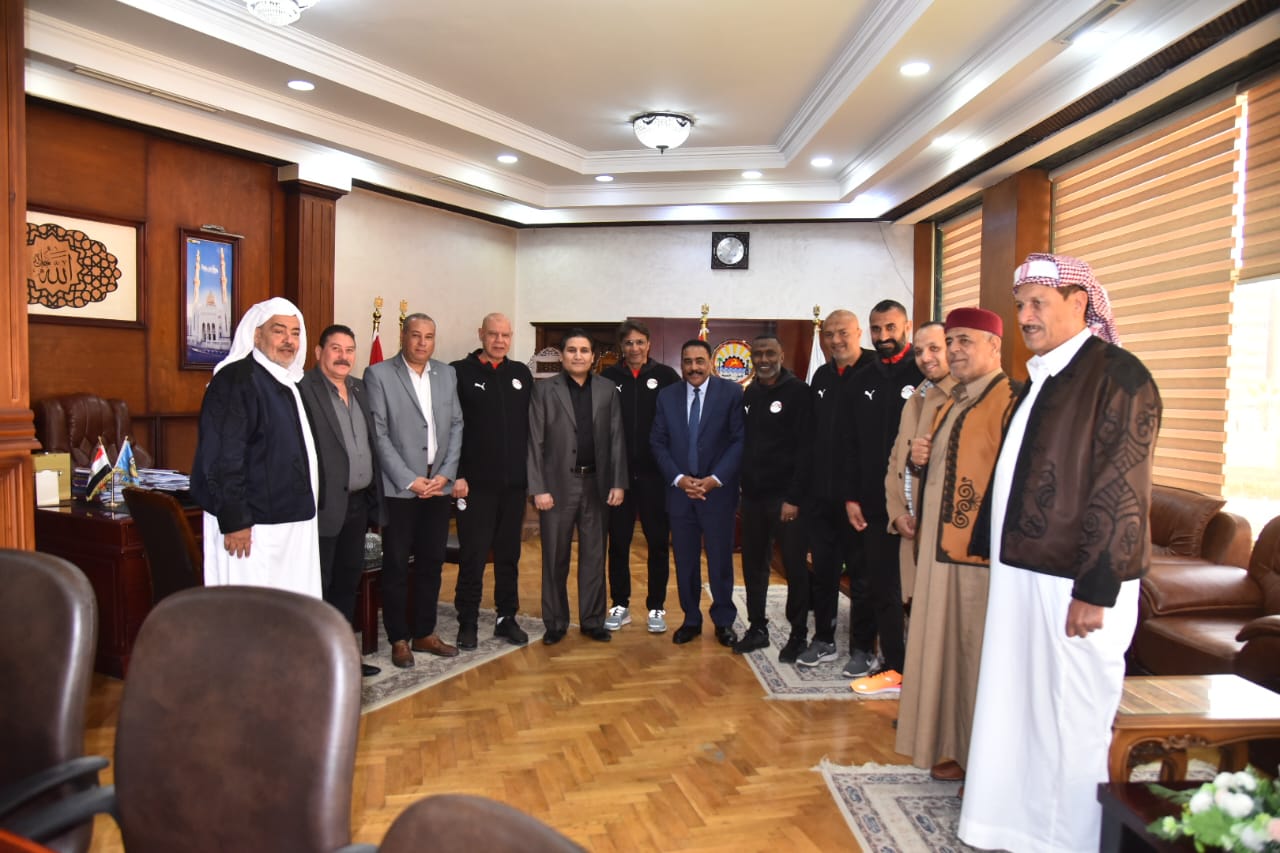 زيارة جهاز منتخب الناشئين إلى مطروح (2)