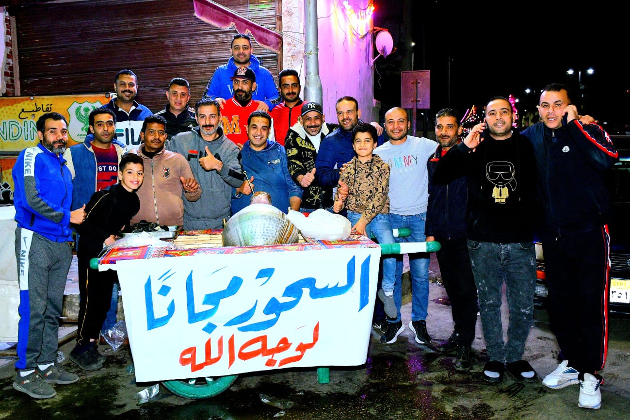 عربة السحور المجاني ببورسعيد 