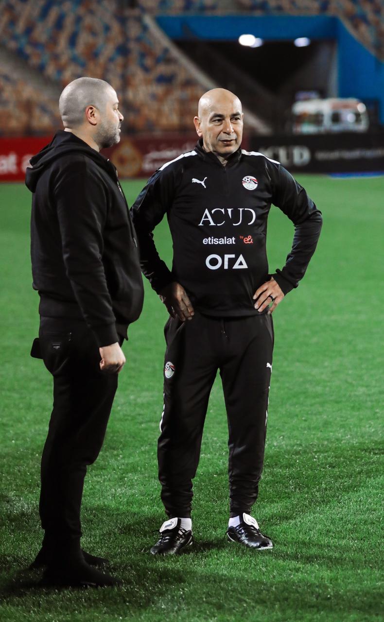 أحمد دياب في مران المنتخب (5)