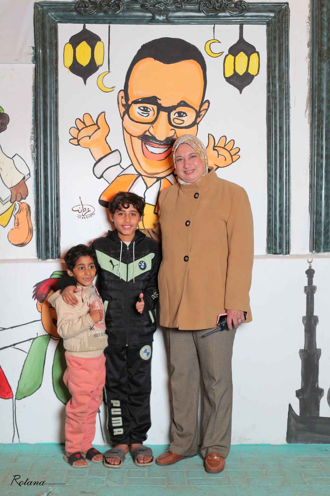 زينة رمضان في شارع ابن شميل