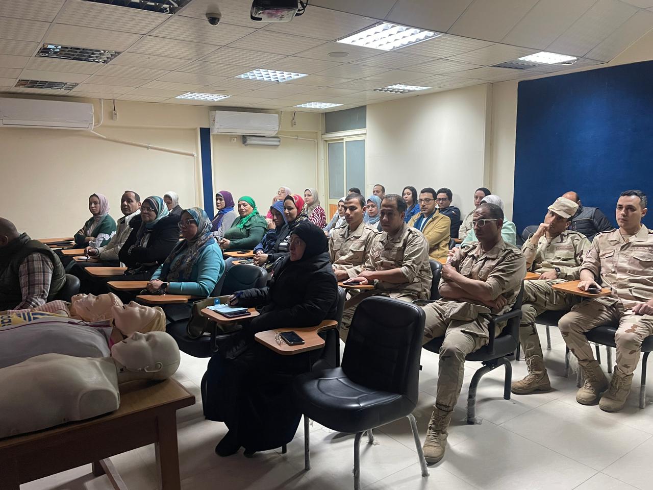 دورة تدريبية عن الإنعاش الرئوي فى الإسكندرية 