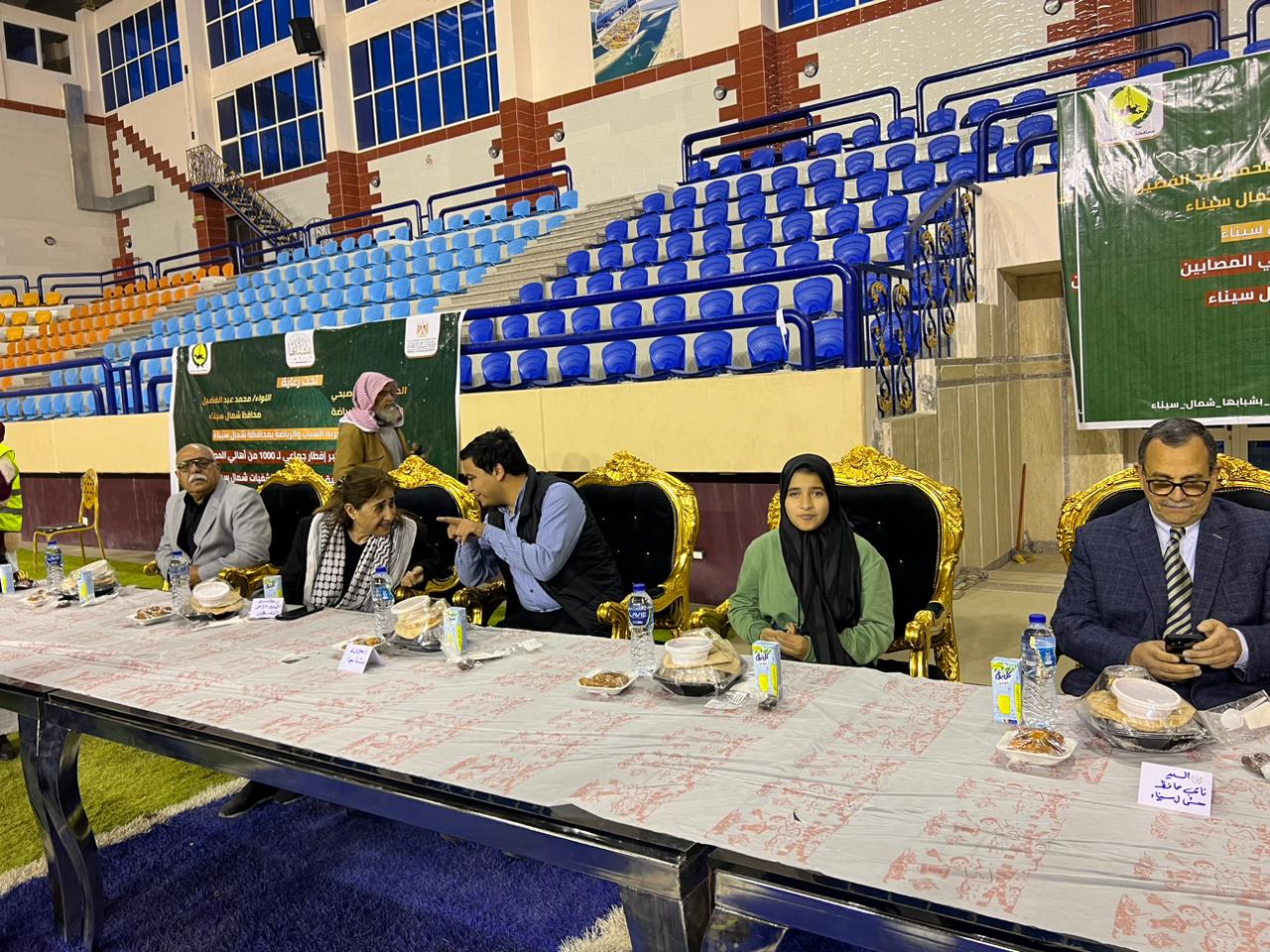 حفل إطار العالقين ومرافقي المصابين بشمال سيناء (4)