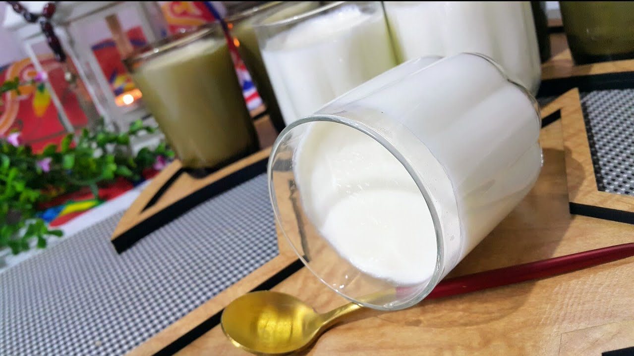 طريقة عمل الزبادي البيتي الشيف نجلاء