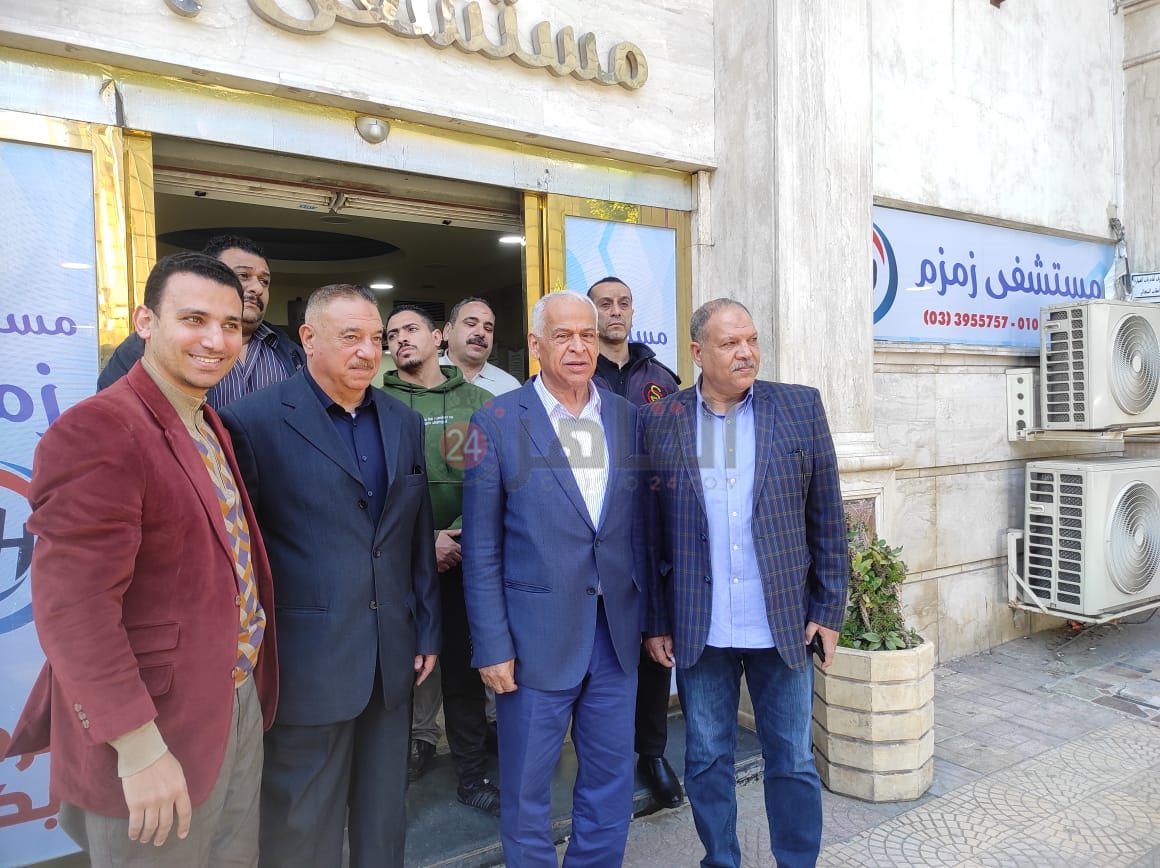 فرج عامر يزور أحمد رفعت