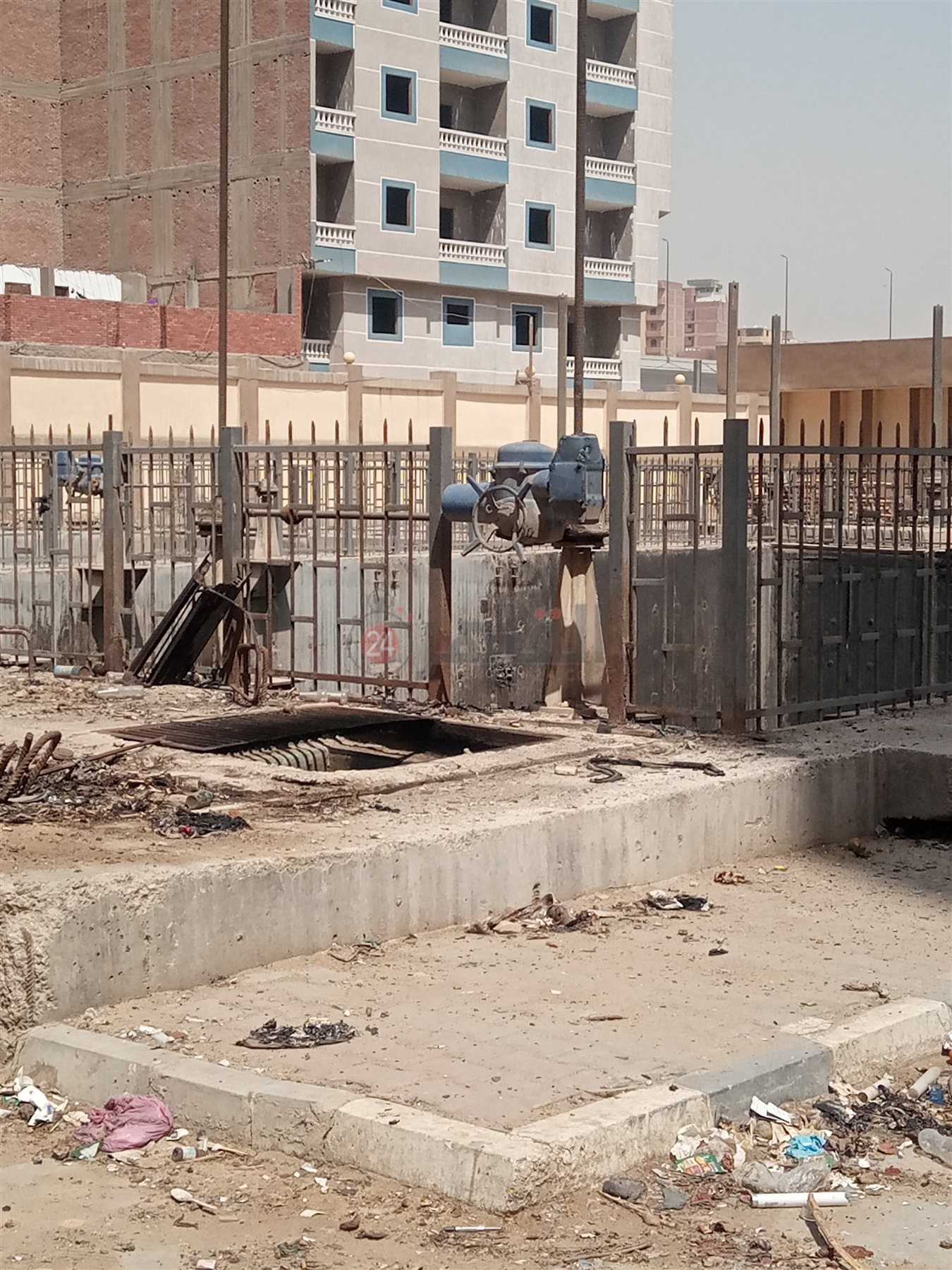 انفجار شرطة مياه المرج