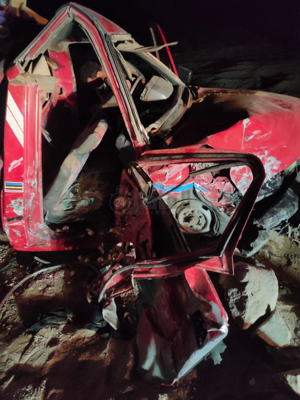 بينهم حالات خطيرة.. إصابة 9 شباب إثر انقلاب ميكروباص في قنا 