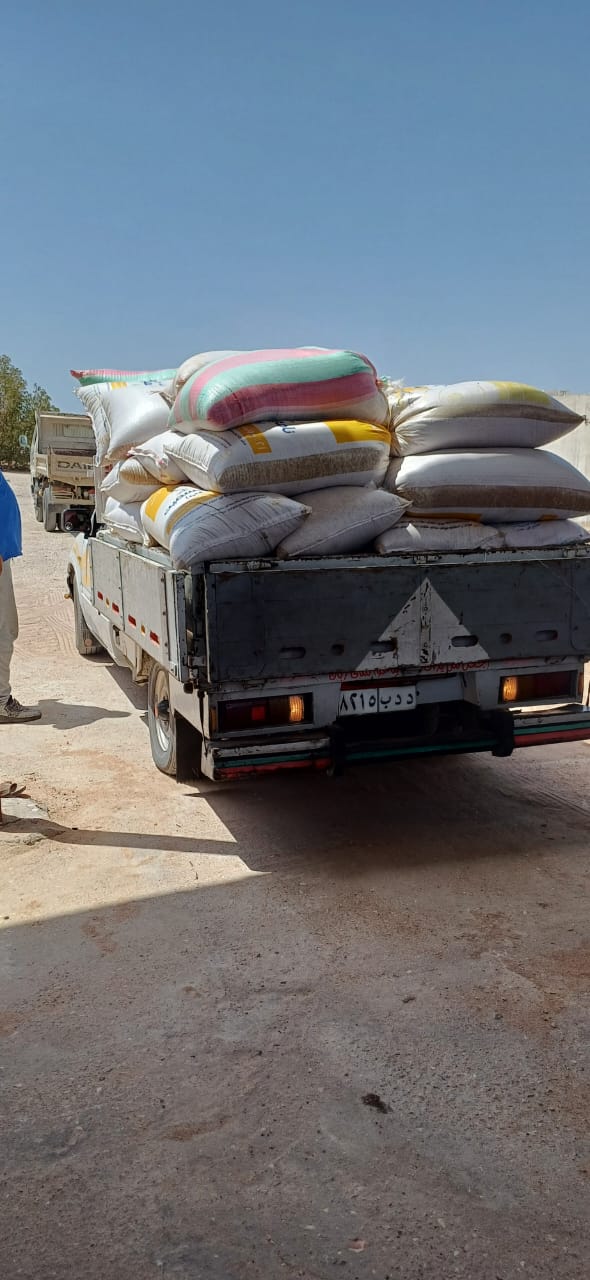 توريد قمح المدارس الحقلية التابعة لمنظمة الفاو للمطاحن 