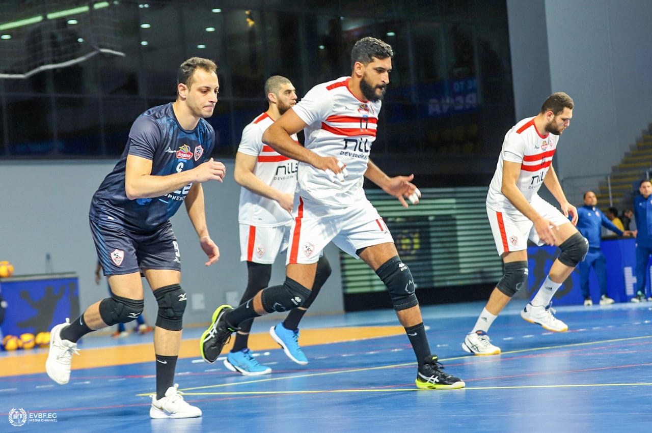 مباراة الأهلي والزمالك في كرة الطائرة (2)