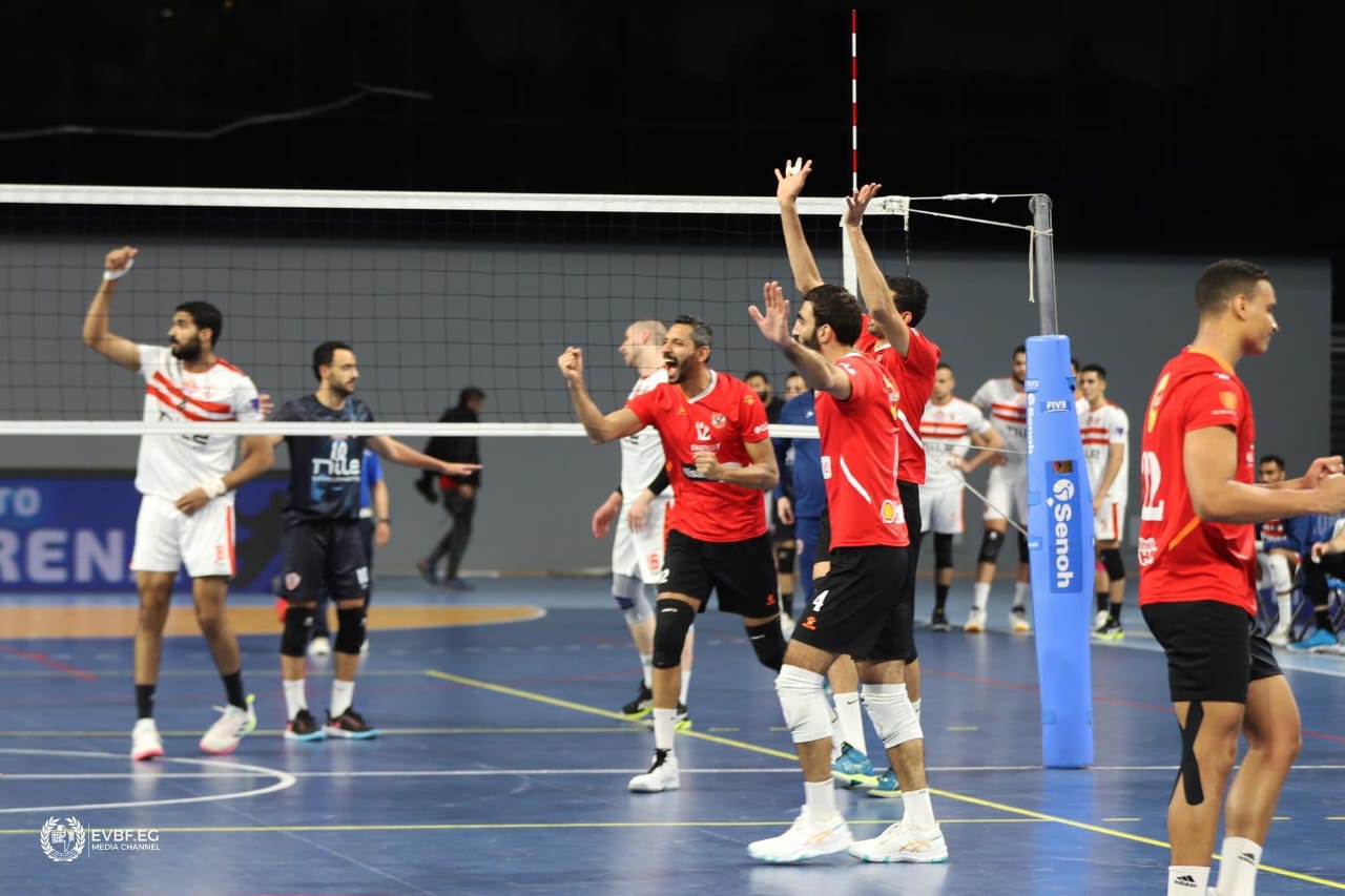 مباراة الأهلي والزمالك في كرة الطائرة (4)