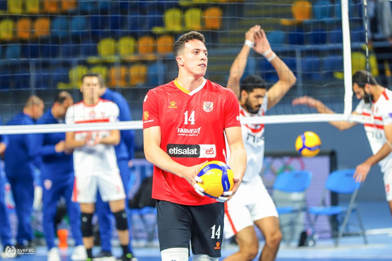 مباراة الأهلي والزمالك في كرة الطائرة (5)