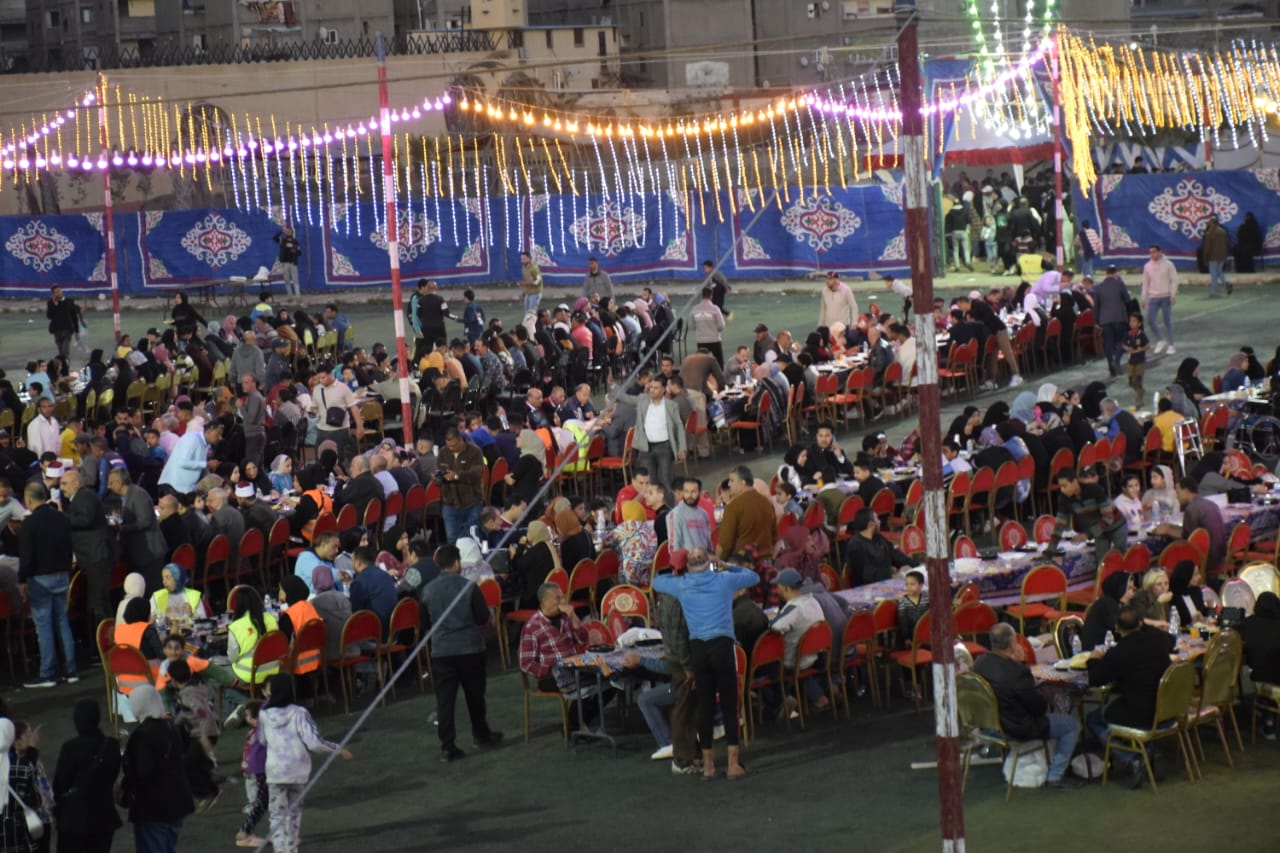 مائدة إفطار جماعي ببورسعيد 