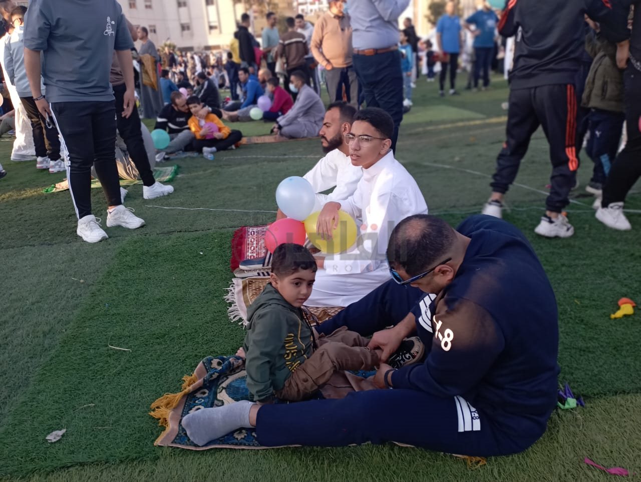 فرحة وبهجة بين الكبار والصغار في بورسعيد