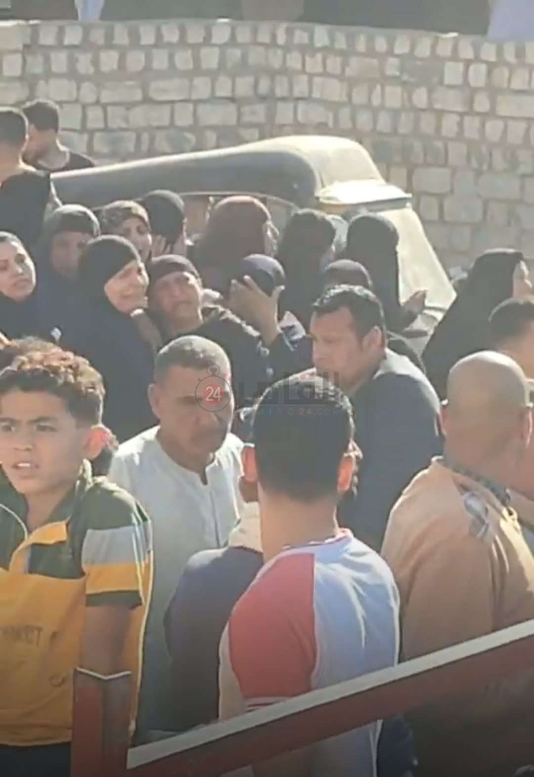 جانب من الجنازة