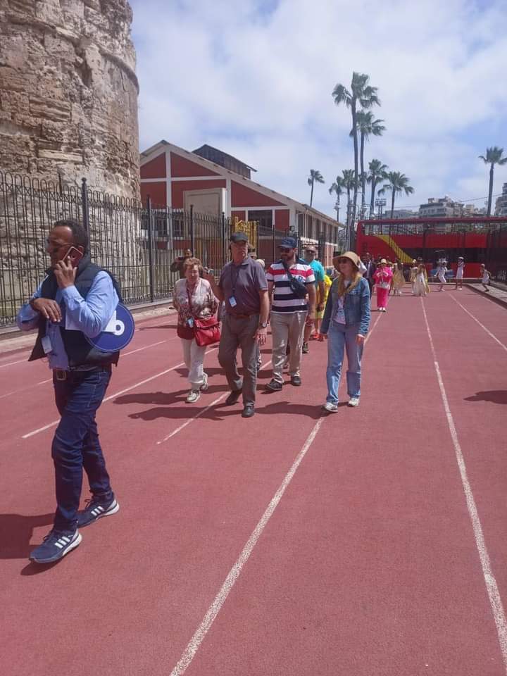 جولة سياحية لضيوف الإسكندرية 