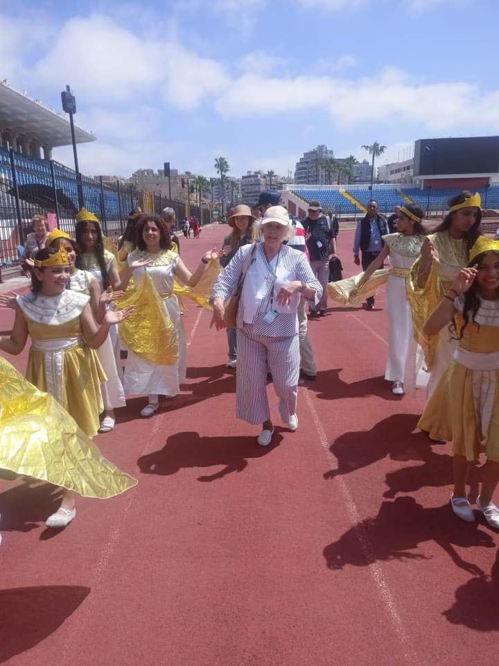 جولة سياحية لضيوف الإسكندرية ١