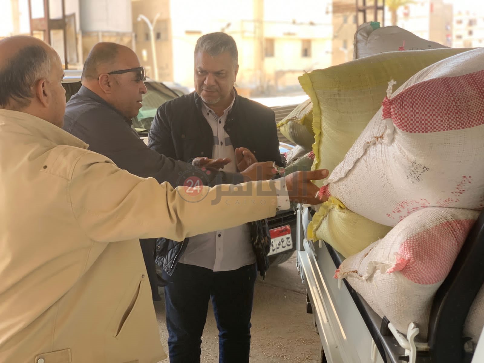 موسم توريد القمح ببورسعيد 