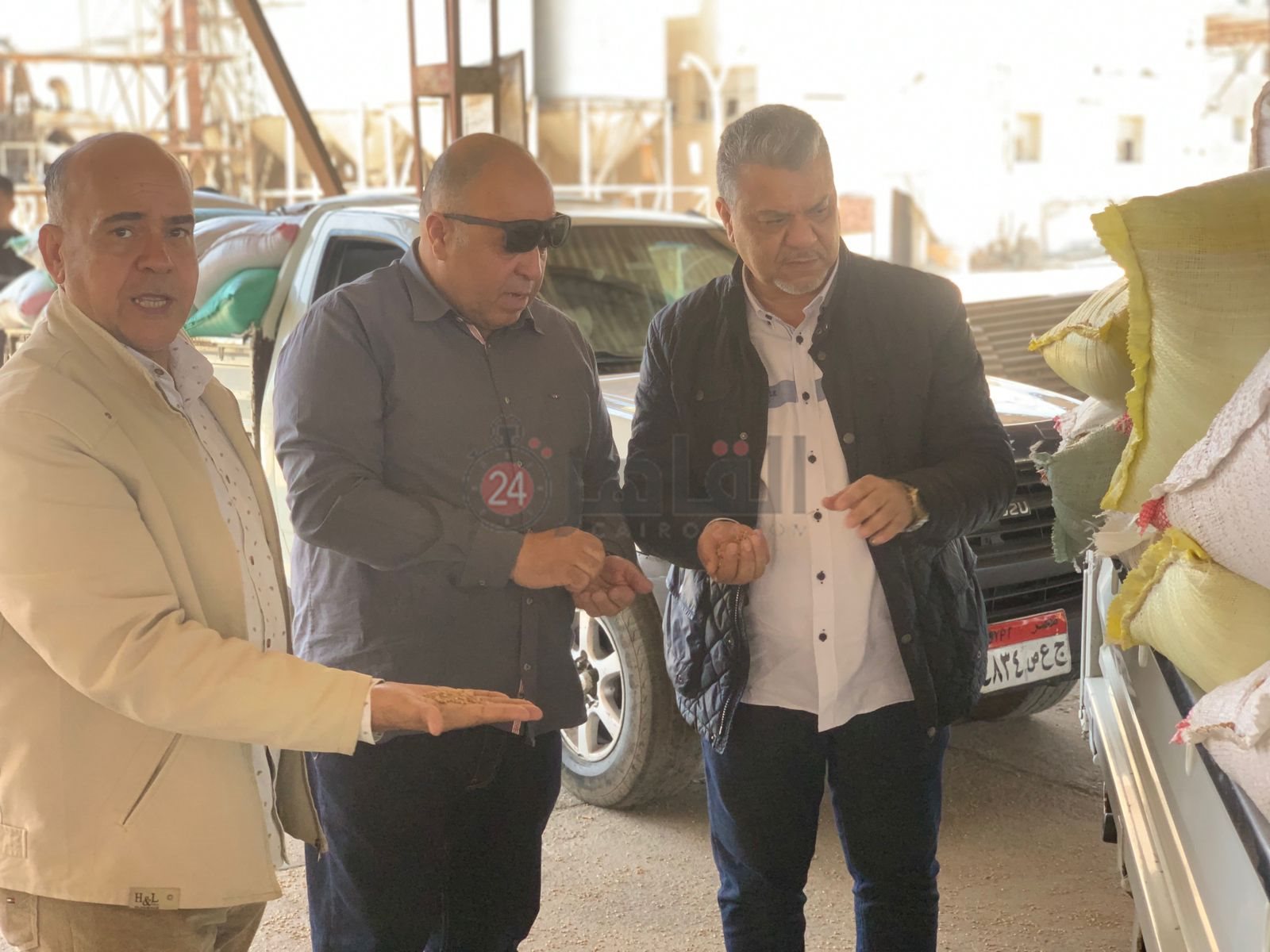 موسم توريد القمح ببورسعيد 