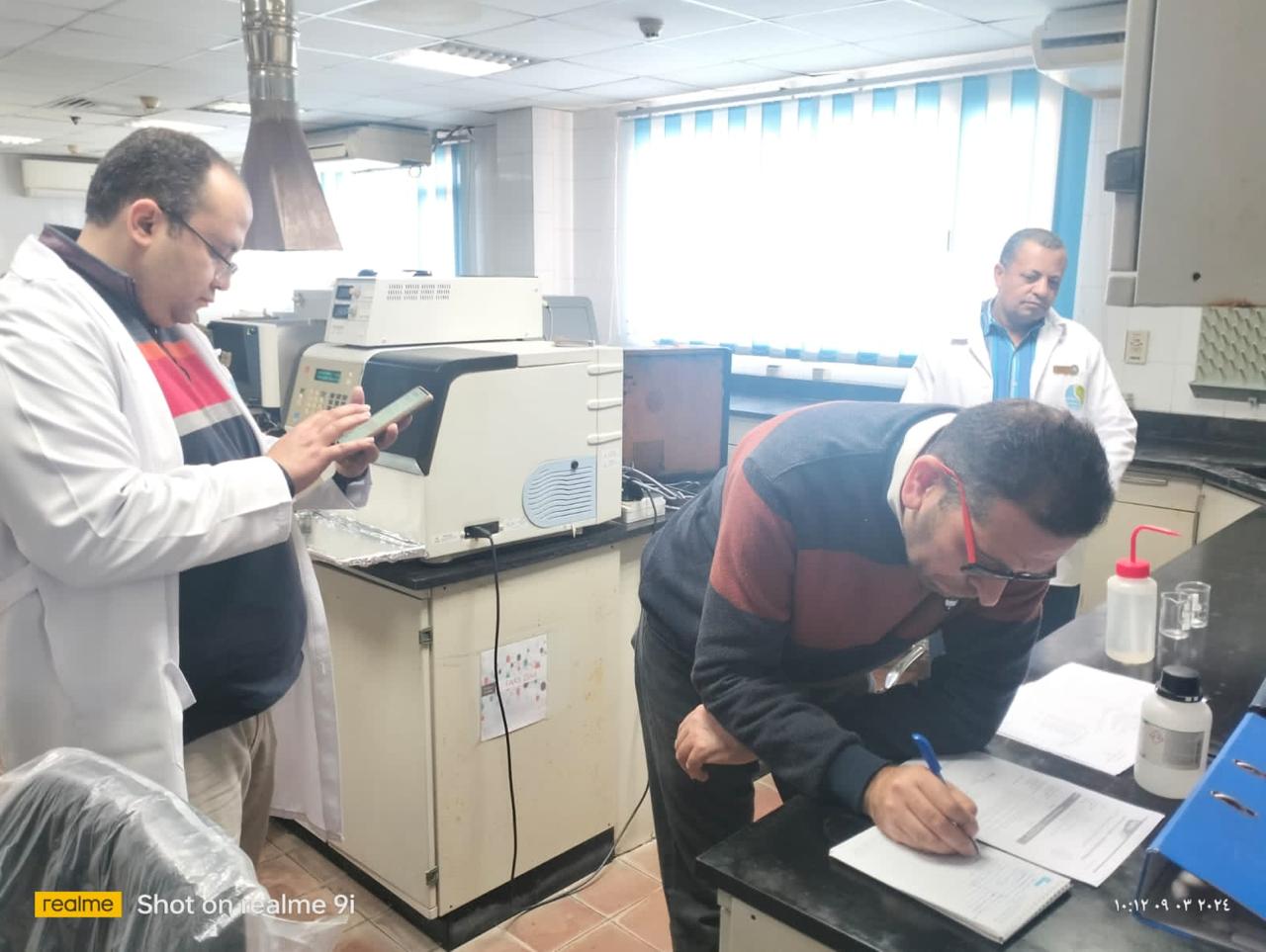 مياه الفيوم حصول المعمل المركزي على شهادة الايزو فى مجال مراقبة جودة المياه