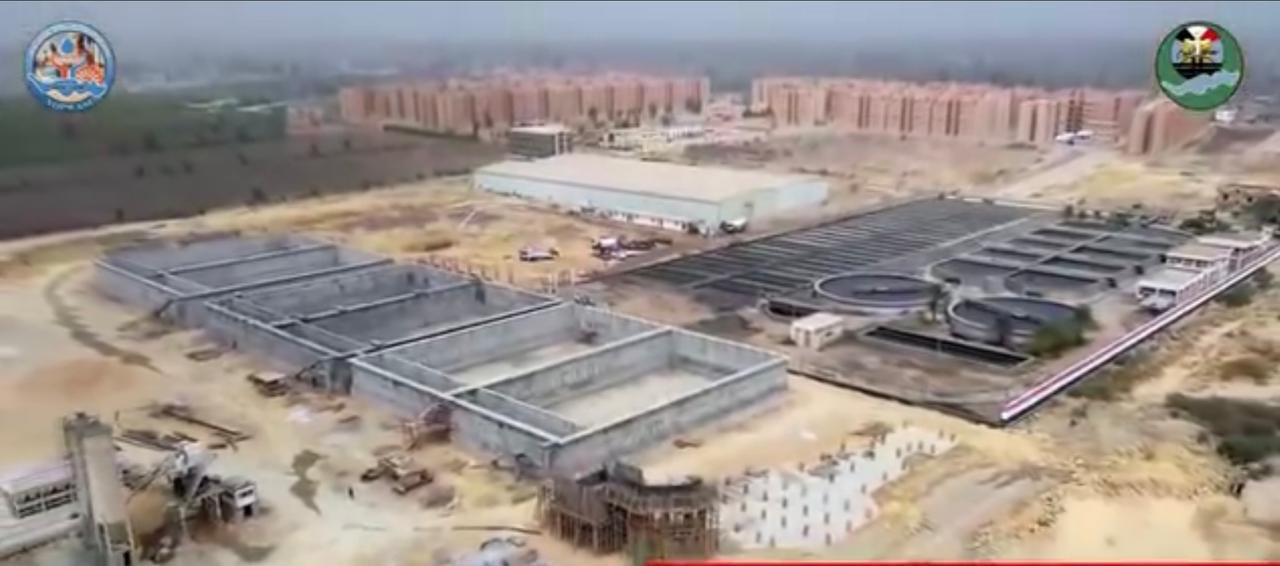 مشروعات الصرف الصحي في الفيوم 