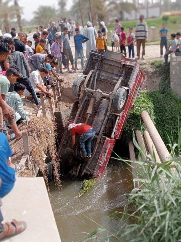 إصابة 6 أشخاص في حادث سقوط سيارة أجرة