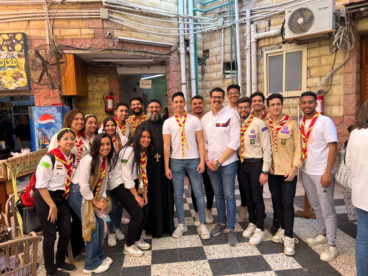 احتفالات أقباط بورسعيد بأحد الزعف 