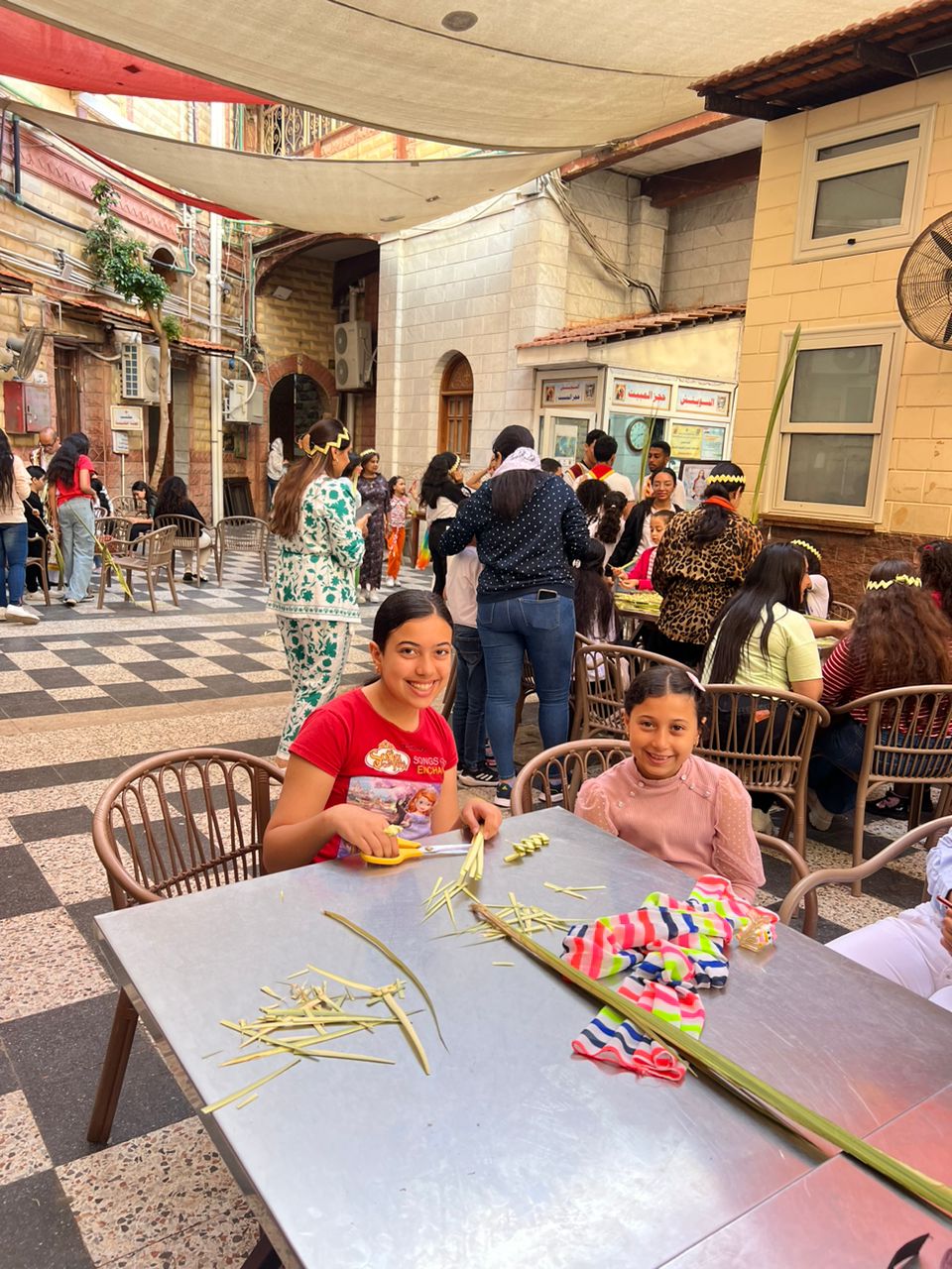 احتفالات أقباط بورسعيد بأحد الزعف 