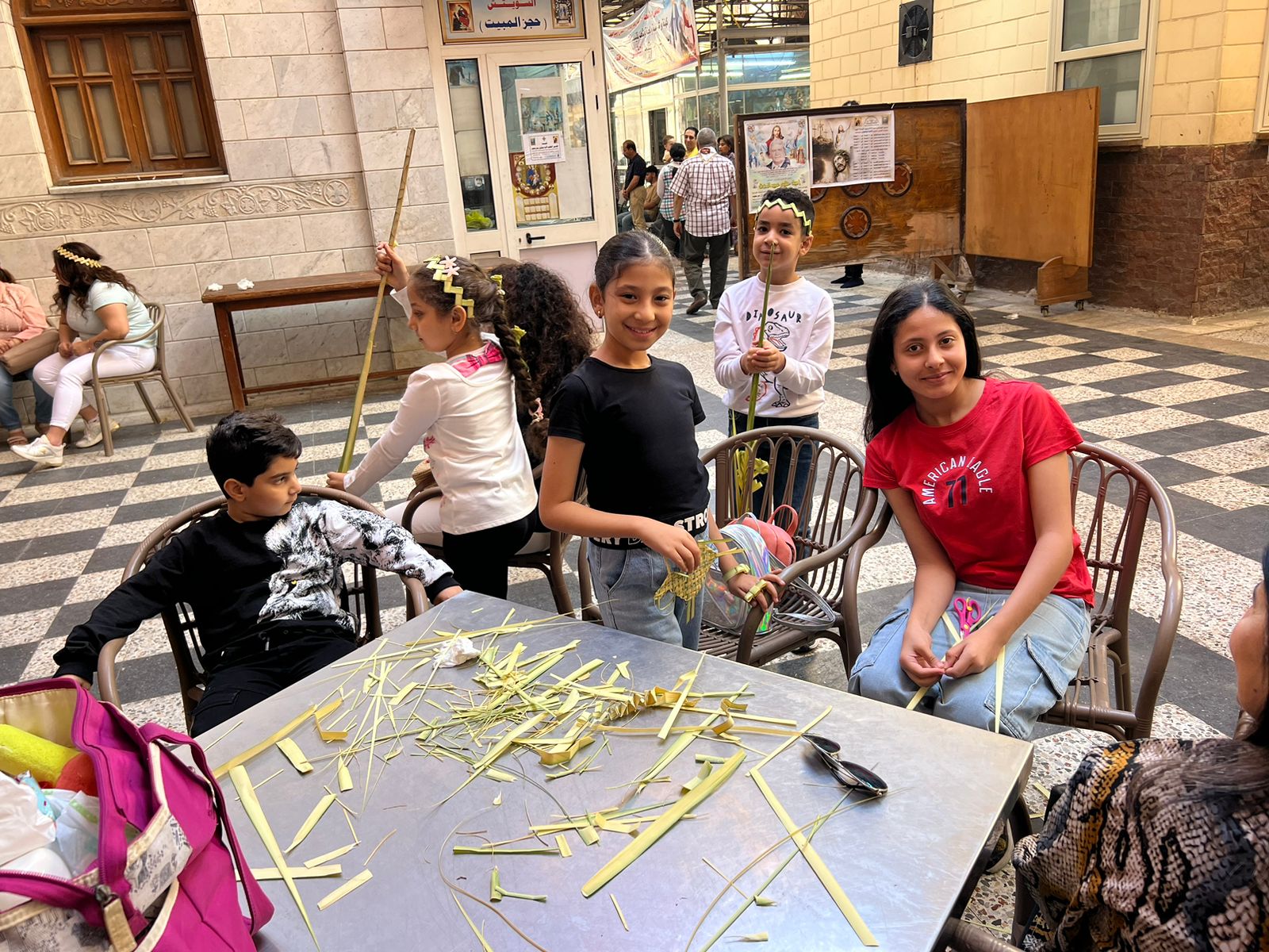 احتفالات أقباط بورسعيد بأحد الزعف 