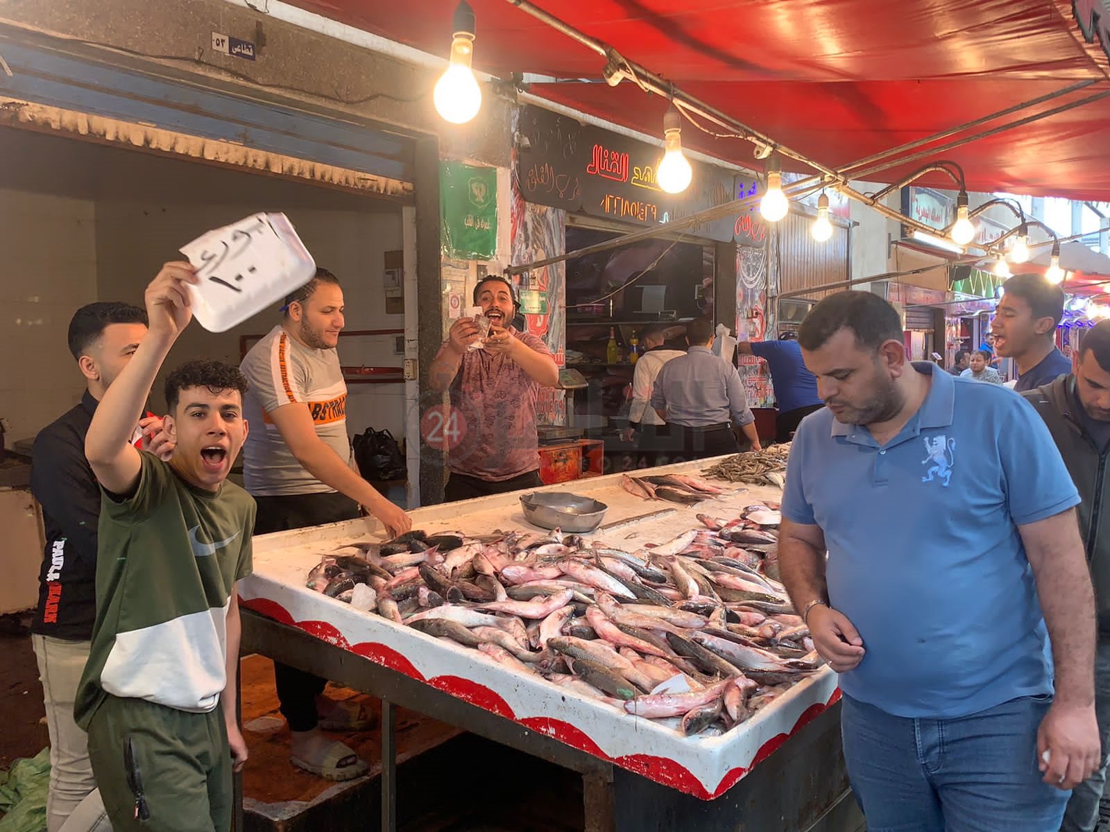 سوق الأسماك ببورسعيد 