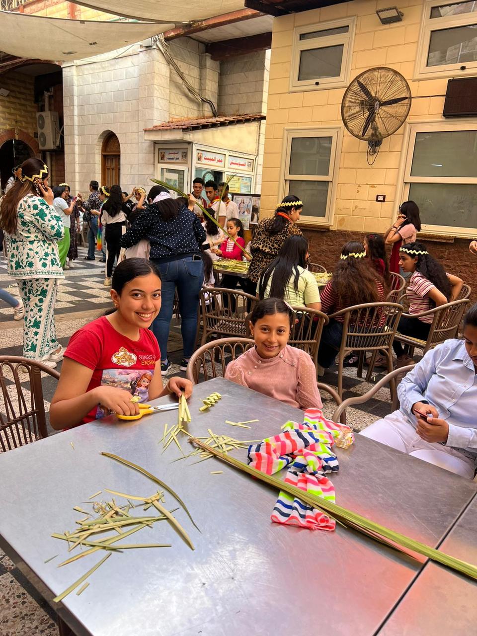 احتفالات أقباط بورسعيد بأحد الزعف 