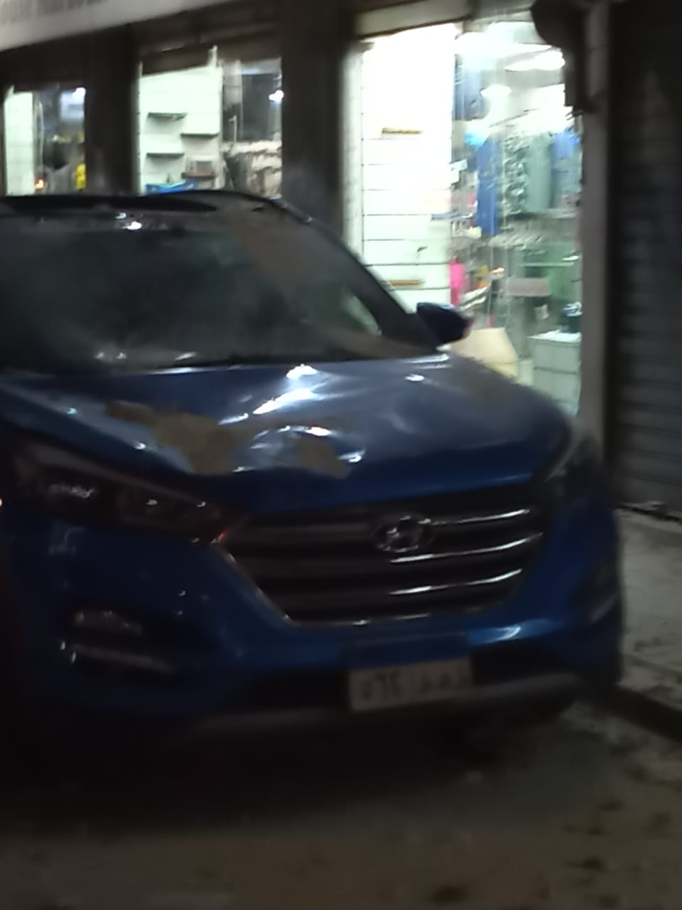 انهيار بلكونة بالقاهرة 