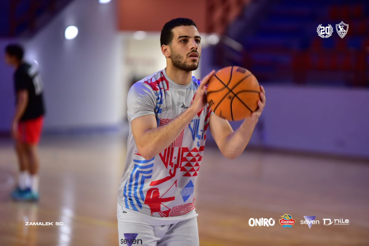 مباراة سلة الأهلي والزمالك (1)